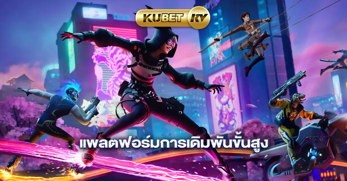 Tampilan permainan kompetitif bernuansa digital di lobi A200M