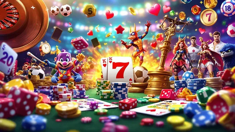 Layar permainan slot mobile dengan panel informasi sesi
